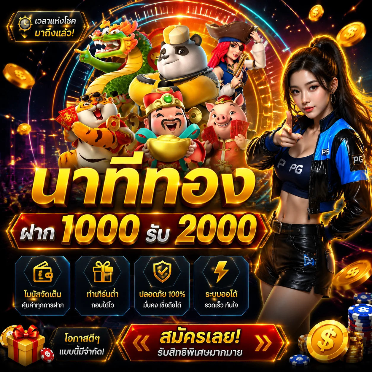 ทดลองเล่น PG Slot ฟรีที่ LEO414